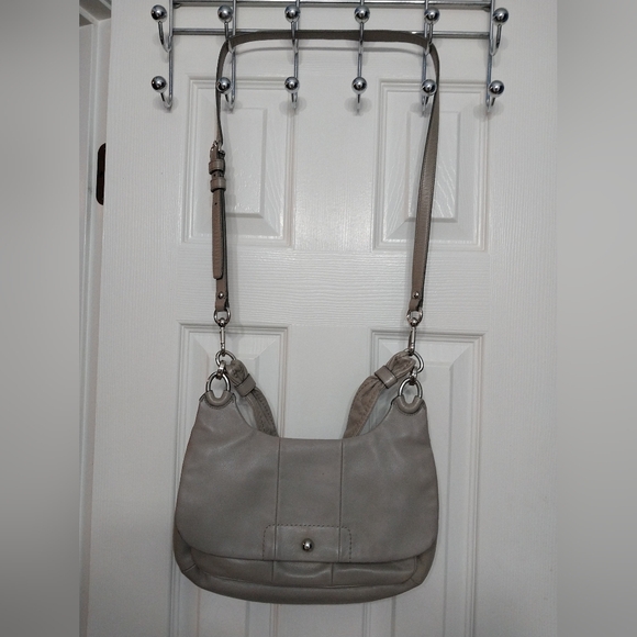 COACH Kristen Gray Leather Bag - Picture 12 of 15